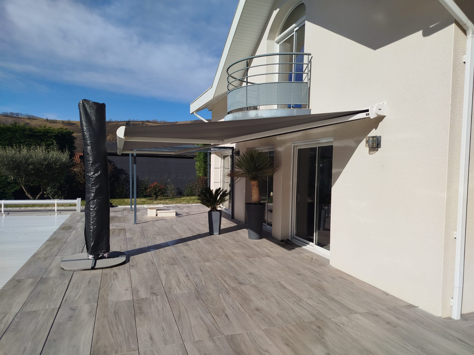 store coffre réalisation portail ksm motorisé